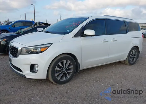 2016 Kia Sedona Sx из США, поврежденный, VIN KNDMC5C1XG6132765